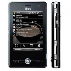 LCD with Touch Screen for LG KS200 - White