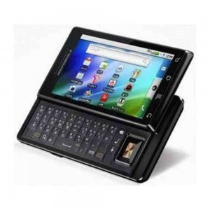 LCD with Touch Screen for Motorola A853 Qrty - Black