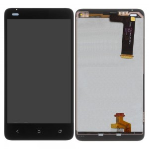 Lcd With Touch Screen For Htc One Sc T528t White By - Maxbhi Com