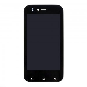 Lcd With Touch Screen For Lg Mytouch E739 Black By - Maxbhi Com