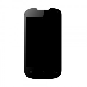 Lcd With Touch Screen For Rage 35 Gn White By - Maxbhi Com