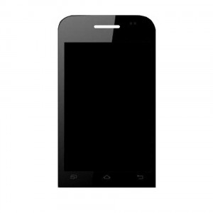Lcd With Touch Screen For Spice Stellar 361 Black By - Maxbhi Com