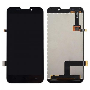 Lcd With Touch Screen For Zte Grand X Quad Lite Black By - Maxbhi.com