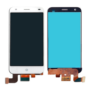 Lcd With Touch Screen For Lyf Water 2 Silver By - Maxbhi Com