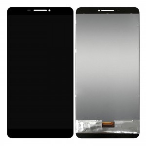 Lcd With Touch Screen For Lenovo Phab Black By - Maxbhi Com