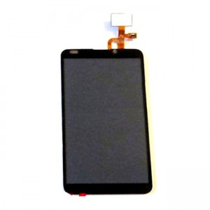 Lcd With Touch Screen For Nokia E7 Silver By - Maxbhi.com