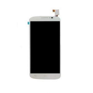 Lcd With Touch Screen For Alcatel One Touch Pop C7 White By - Maxbhi.com