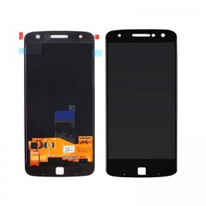 Lcd With Touch Screen For Moto Z 32gb Black Grey By - Maxbhi Com