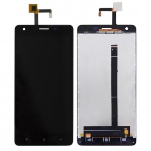 Lcd With Touch Screen For Oukitel K6000 Pro Black By - Maxbhi Com
