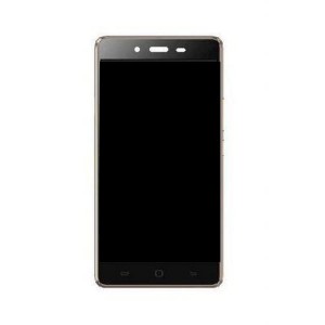 Lcd With Touch Screen For Itel Power Pro It1553 Black By - Maxbhi.com
