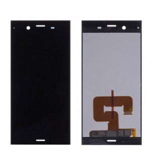 Lcd With Touch Screen For Sony Xperia Xz1 Black By - Maxbhi Com