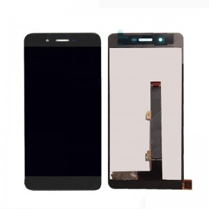 Lcd With Touch Screen For Micromax Evok Power Black By - Maxbhi Com