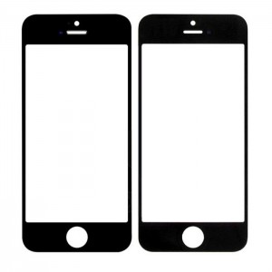 Replacement Front Glass For Apple Iphone 5c Cdma 16gb Black By - Maxbhi Com