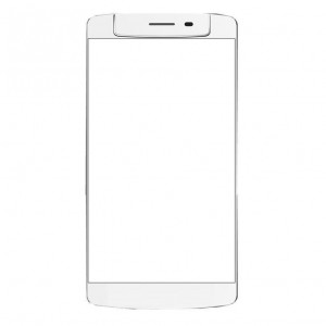 Replacement Front Glass For Iberry Auxus One Black By - Maxbhi.com