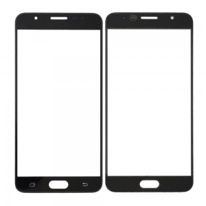 Replacement Front Glass For Samsung E700m With Dual Sim Black By - Maxbhi Com