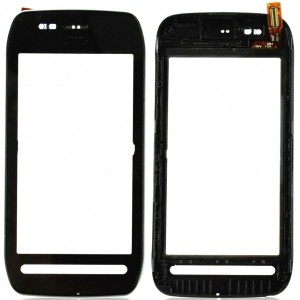 Touch Screen Digitizer For Nokia Lumia 710 Black By - Maxbhi Com