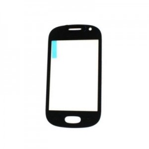 Replacement Front Glass For Samsung Galaxy Fame S6810 Black By - Maxbhi.com