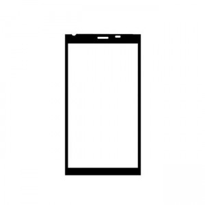 Replacement Front Glass For Celkon Q500 Millennium Ultra White By - Maxbhi.com