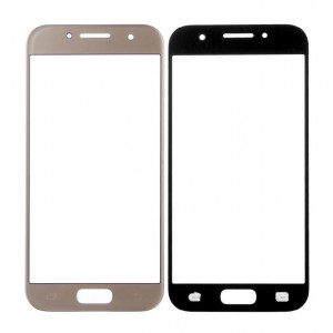 Replacement Front Glass For Samsung Galaxy A7 2017 Gold By - Maxbhi Com