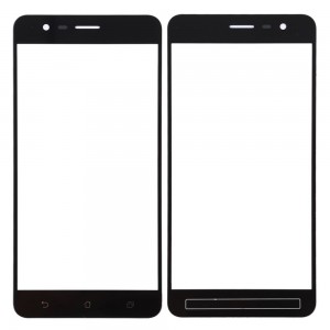 Replacement Front Glass For Asus Zenfone Zoom S Black By - Maxbhi Com