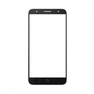 Replacement Front Glass For Tcl 560 Black By - Maxbhi.com