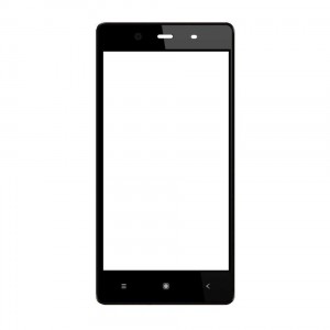 Replacement Front Glass For Videocon Octa Core Z55 Delite Black By - Maxbhi.com