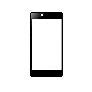 Replacement Front Glass For Itel It1507 White By - Maxbhi.com