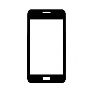 Replacement Front Glass For Zync Cloud Z5 White By - Maxbhi Com