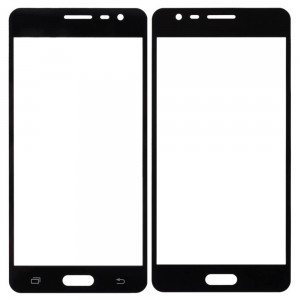 Replacement Front Glass For Samsung Galaxy J3 Pro Black By - Maxbhi Com