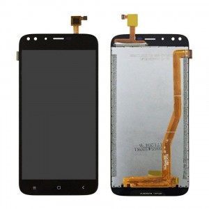 Lcd With Touch Screen For Oukitel U22 Black By - Maxbhi Com