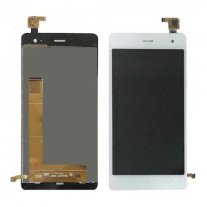 Lcd With Touch Screen For Wiko Jerry2 White By - Maxbhi Com