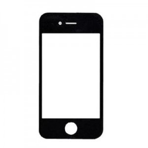 Replacement Front Glass For Gresso Mobile Iphone 4 For Lady White By - Maxbhi.com
