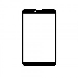 Replacement Front Glass For Zync Z900 White By - Maxbhi.com