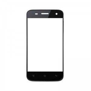 Replacement Front Glass For Haier E619 Black By - Maxbhi.com