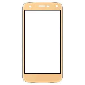 Replacement Front Glass For Blu C5 Lte White By - Maxbhi.com