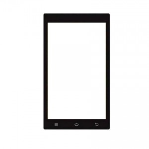 Replacement Front Glass For Mafe Fire Gold By - Maxbhi.com