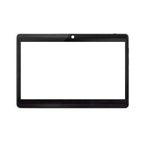 Replacement Front Glass For Izotron Quattro Mi7 Iii White By - Maxbhi.com