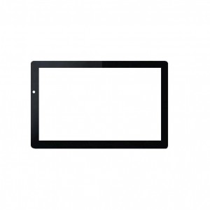 Replacement Front Glass For Mitashi Play Be 100 Black By - Maxbhi.com