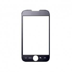 Replacement Front Glass For Huawei Ascend Blue By - Maxbhi Com