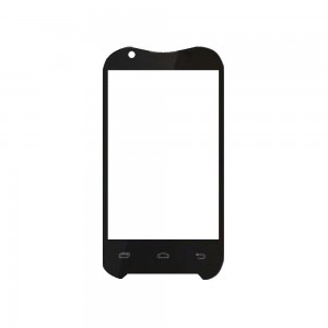 Replacement Front Glass For Rk Mobile P500 White By - Maxbhi.com