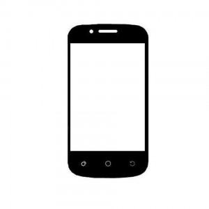Replacement Front Glass For Rage Bold 3500 White By - Maxbhi.com