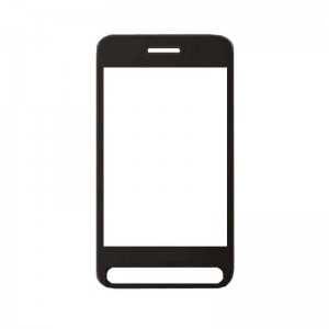 Replacement Front Glass For Rage Orbit Black By - Maxbhi.com
