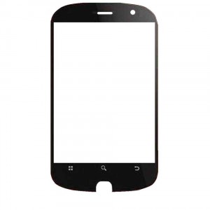 Replacement Front Glass For Mts Alcatel 351 Cdma Black By - Maxbhi.com