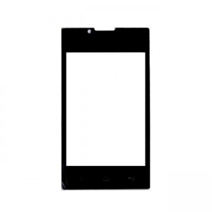Replacement Front Glass For Hitech S305 Amaze Black By - Maxbhi.com