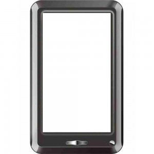 Replacement Front Glass For Byond Tech Mi1 3d Tablet Black By - Maxbhi.com