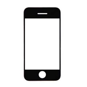 Replacement Front Glass For Agtel Ag005 Black By - Maxbhi.com