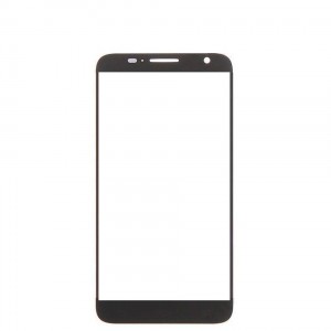 Replacement Front Glass For Alcatel One Touch Idol 2 S Black By - Maxbhi.com