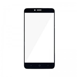 Replacement Front Glass For Zte Blade Z Max Z982 Black By - Maxbhi Com