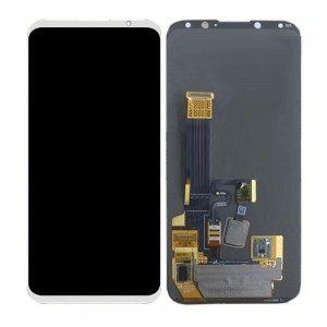 Lcd With Touch Screen For Meizu 16x White By - Maxbhi Com