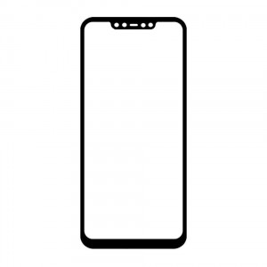 Replacement Front Glass For Xiaomi Mi 8 Pro White By - Maxbhi Com
